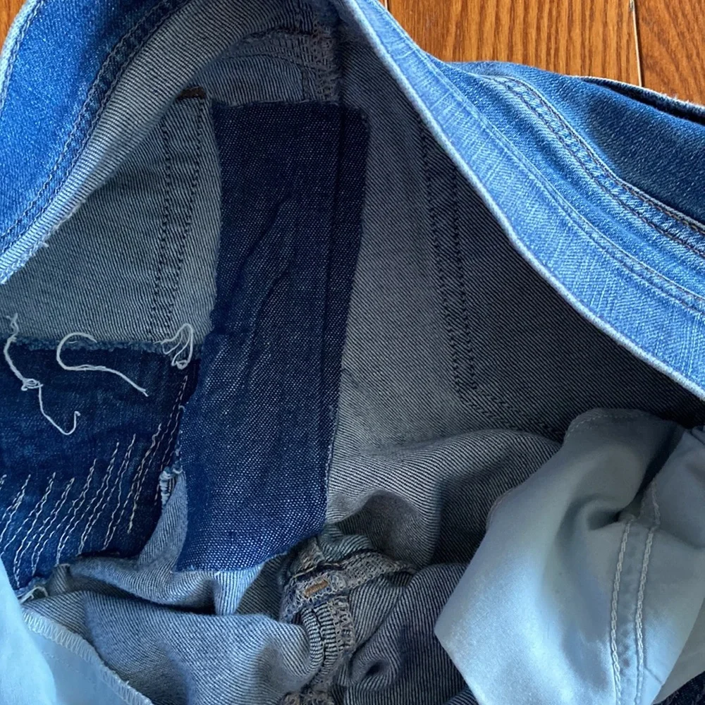 👖Diesel distressed/ patched jeans. Relaxed skinny low waist size 29 - Picture 15 of 16